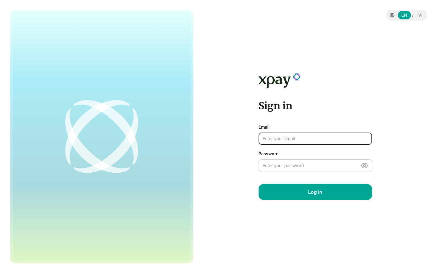 The CS portal sign-in page